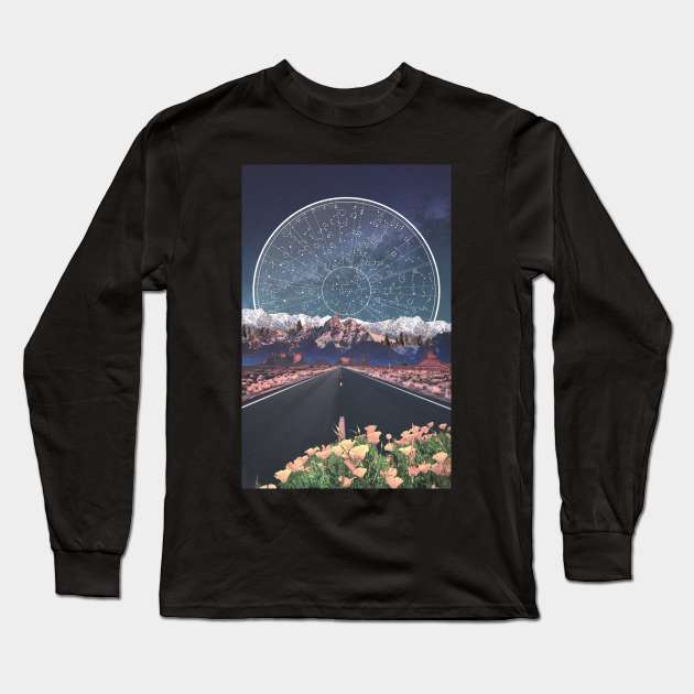 Road to the stars Long Sleeve T-Shirt by katie_rou